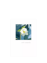 John Lewis Woodmansterne Thinking Hellebore Sympathy Card- Buy online at McGrocer
