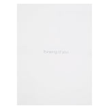 Woodmansterne sympathy card Thinking Hellebore, imported from the UK