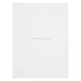 Woodmansterne sympathy card Thinking Hellebore, imported from the UK