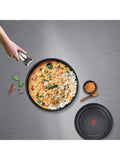 Tefal removable cookware handle with bakelite and stainless steel, black (British brand)