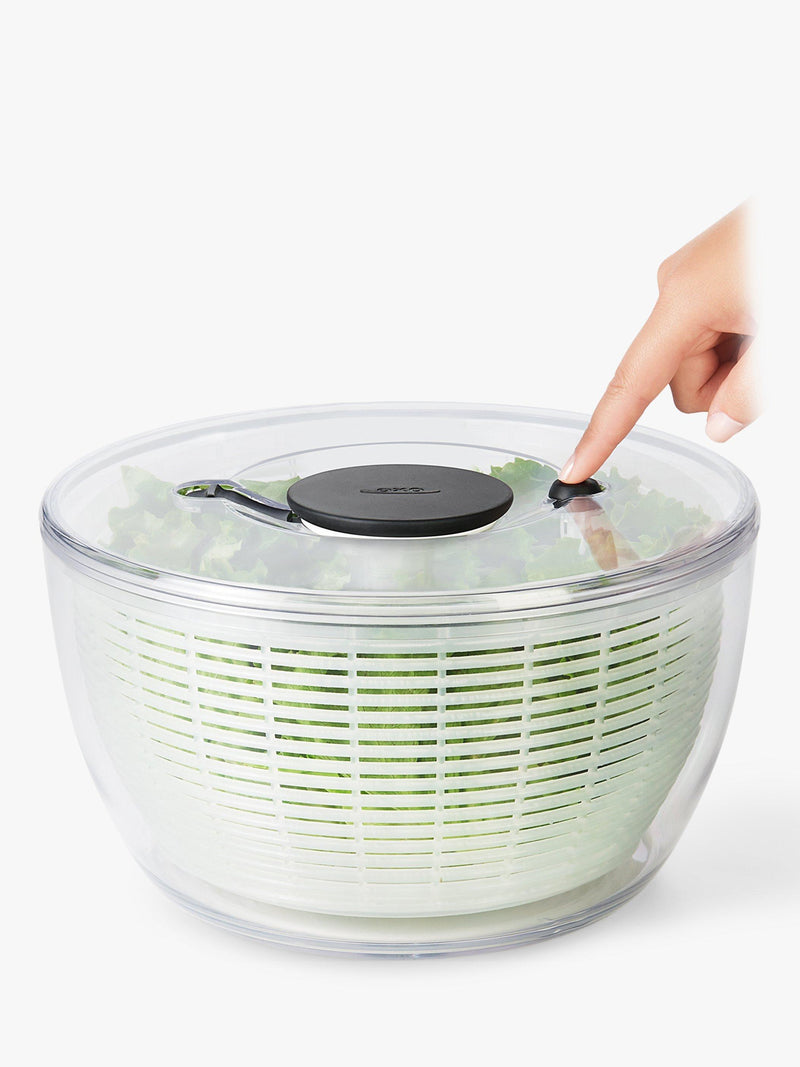 OXO Good Grips salad spinner 5.9L, imported from the UK