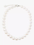 Lido Pearls extra large freshwater pearl necklace white (British brand)
