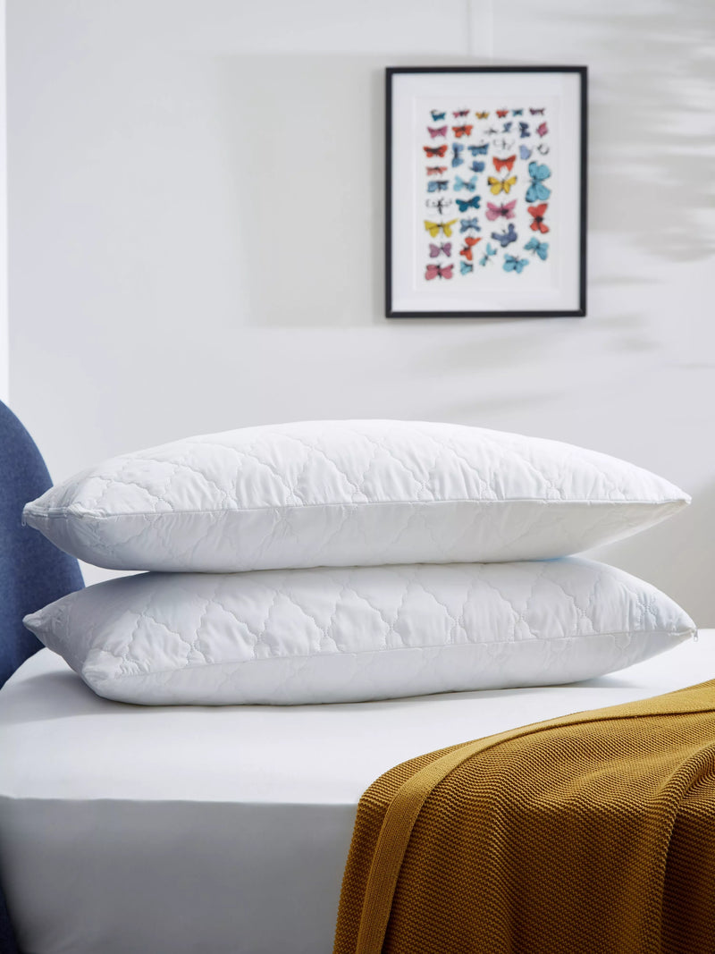 John Lewis quilted soft touch pillow protectors king size pair, UK version