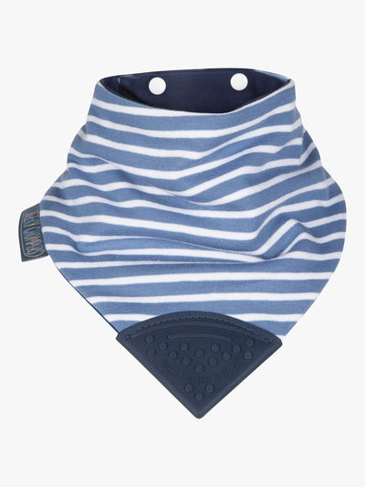 John Lewis Cheeky Chompers Teething Dribble Bib Preppy Stripes- Buy online at McGrocer