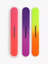 John Lewis Tweezerman Neon Hot Filemates Pack of 3 Nail Files- Buy online at McGrocer