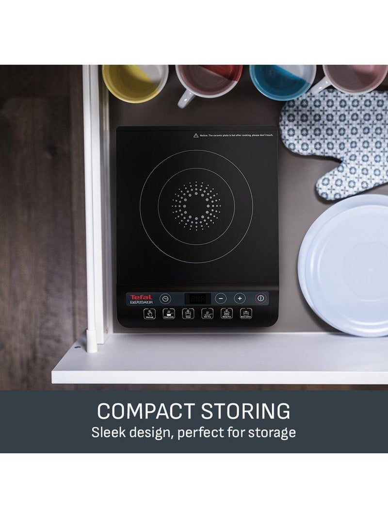 Tefal portable induction hob black IH201840, UK version