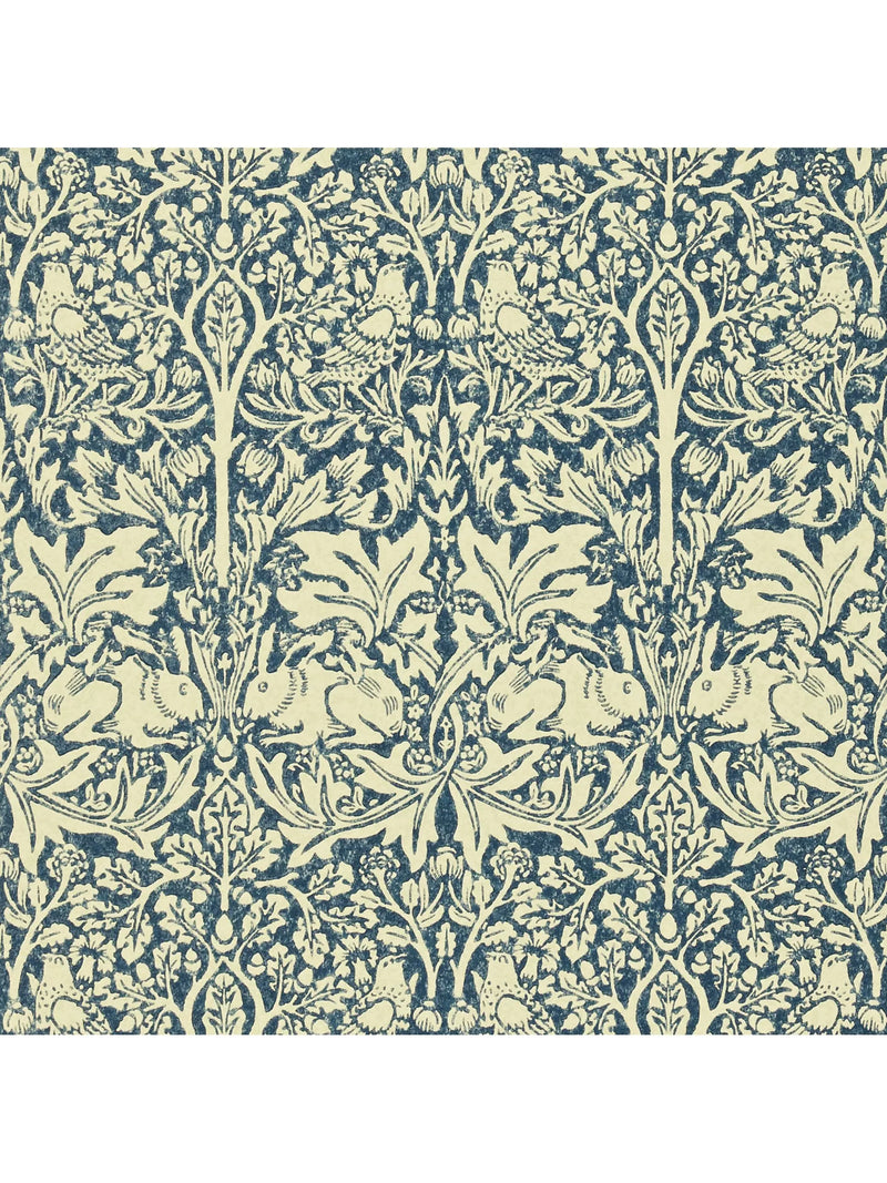 Morris & Co. Brer Rabbit wallpaper patterned design, UK version