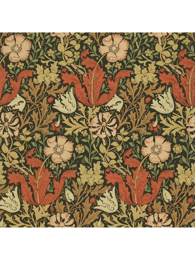 Morris & Co Bird Compton wallpaper floral design, UK version