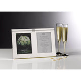 Vera Wang double photo frame silver H23xW35cm - British product