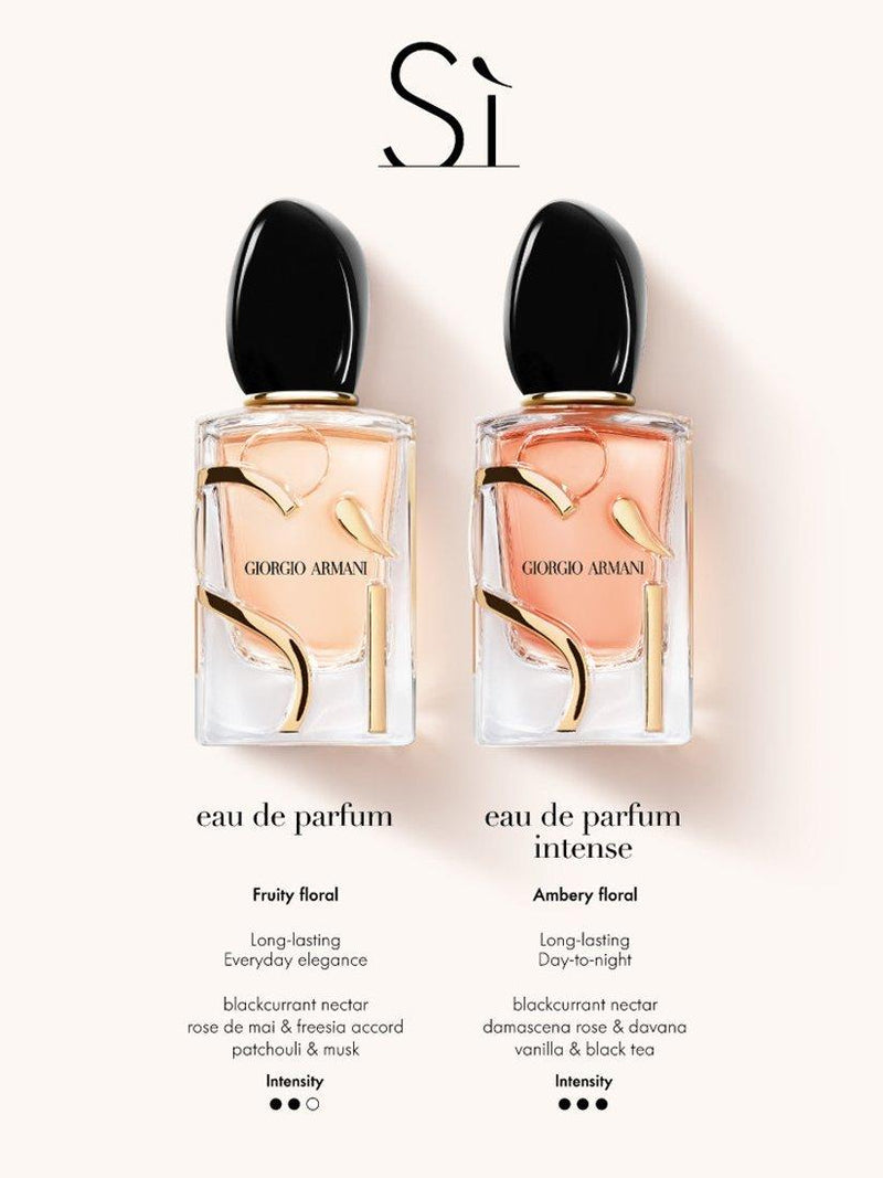 Giorgio Armani Si Eau de Parfum, UK version
