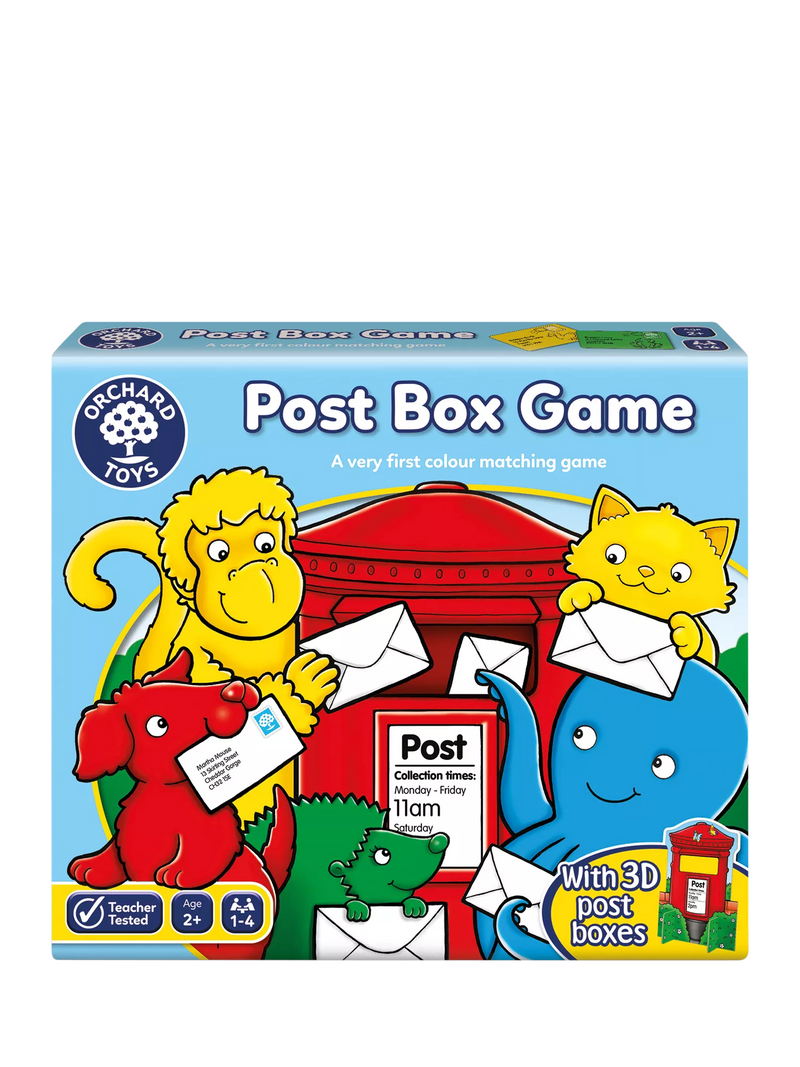 Orchard Toys Post Box Game colour matching game, UK version