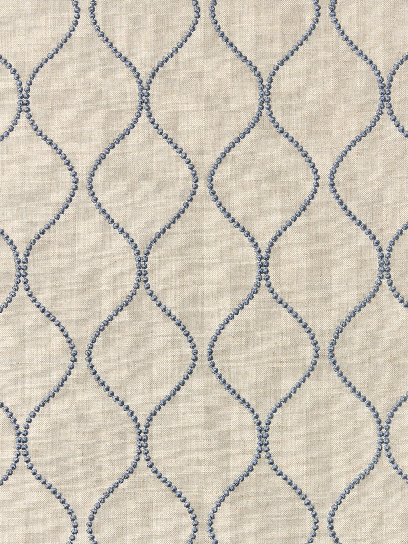 John Lewis Ellewood Knot made to measure curtains in denim (British brand)
