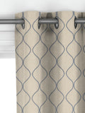 John Lewis Ellewood Knot made to measure curtains in denim (British brand)