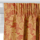 John Lewis Romance red made-to-measure curtain fabric (British brand)