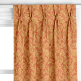 John Lewis Romance red made-to-measure curtain fabric (British brand)