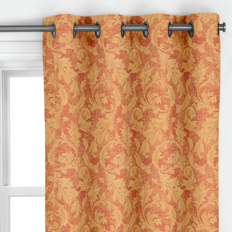 John Lewis Romance red made-to-measure curtain fabric (British brand)