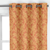 John Lewis Romance red made-to-measure curtain fabric (British brand)