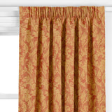 John Lewis Romance red made-to-measure curtain fabric (British brand)