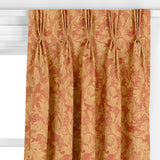 John Lewis Romance red made-to-measure curtain fabric (British brand)