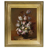 John Lewis Brookpace Lascelles Rijksmuseum Hans Bollongier Still Life with Flowers Framed Canvas Print 34 x 29cm- Buy online at McGrocer