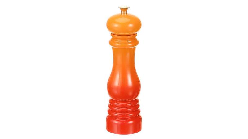 Le Creuset classic bamboo pepper mill with ceramic grinder, UK version