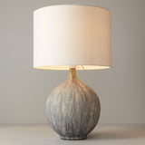 John Lewis large ebony ceramic table lamp (British brand)