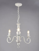 John Lewis John Lewis Carlita 3 Arm Ceiling Light, White- Buy online at McGrocer