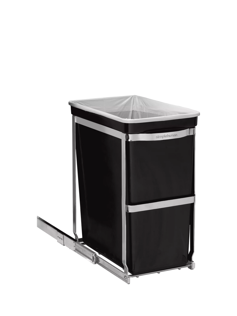 Simplehuman pull-out bin heavy duty steel frame 30L, UK version