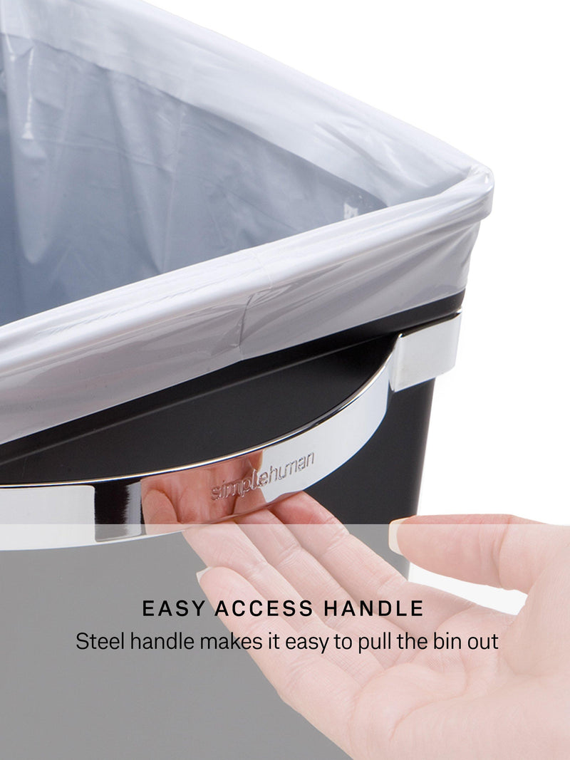 Simplehuman pull-out bin heavy duty steel frame 30L, UK version