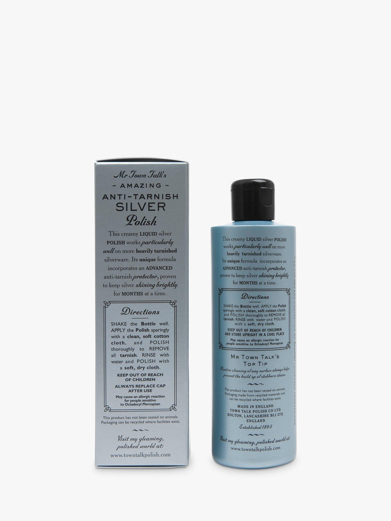 Town Talk Silver Polish 250ml (British brand)