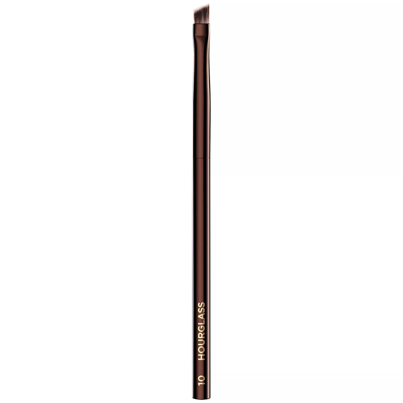 Hourglass No.10 angled liner brush with short bristles, UK version