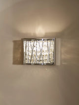 John Lewis John Lewis Emilia Crystal Drum Wall Light- Buy online at McGrocer