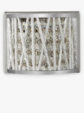 John Lewis crystal drum wall light chrome finish, imported from the UK