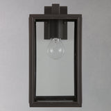 John Lewis Louvre outdoor glass lantern coffee finish, imported from the UK