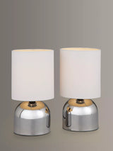 John Lewis John Lewis Lucy Touch Table Lamps, Set of 2- Buy online at McGrocer