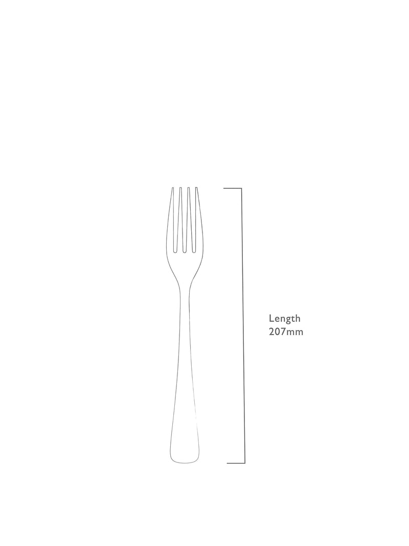 Robert Welch Malvern table fork 20.8cm, imported from the UK