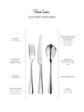 Robert Welch Malvern stainless steel dessert spoon (British brand)