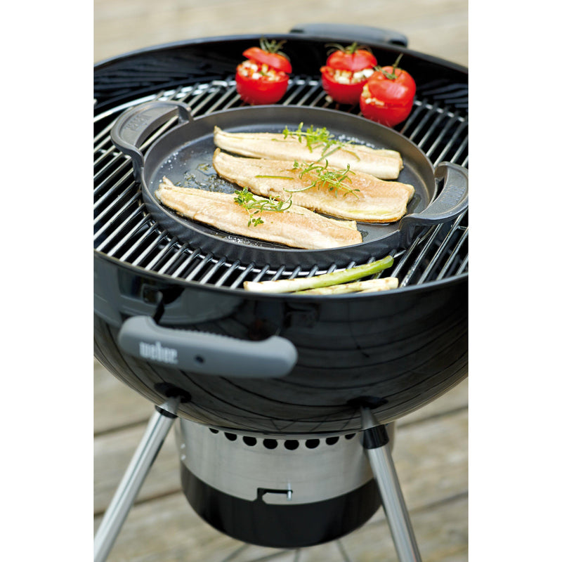 Weber Original GBS cast iron BBQ griddle - British product