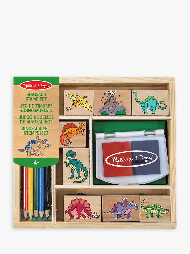 Melissa & Doug dinosaur stamp set craft kit - British product