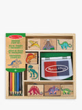 Melissa & Doug dinosaur stamp set craft kit - British product