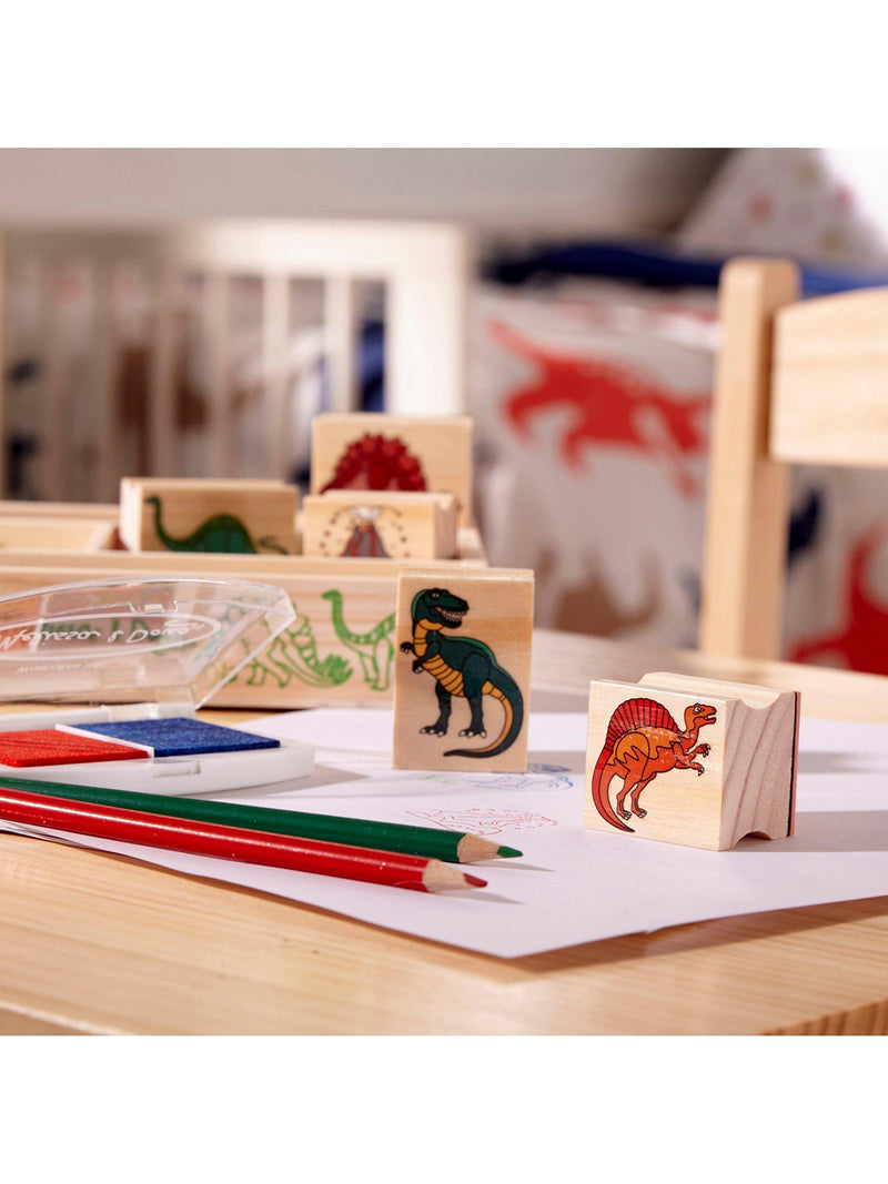 Melissa & Doug dinosaur stamp set craft kit - British product
