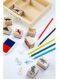 Melissa & Doug dinosaur stamp set craft kit - British product