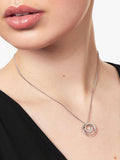 Jools by Jenny Brown Infinity Circles pendant rhodium - British product