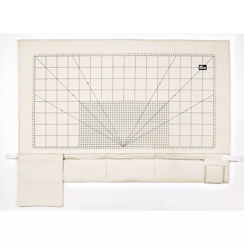 Prym ironing sheet with cm grid and pockets, UK version