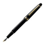 John Lewis Montblanc Meisterstück Classique Fountain Pen with Piston Converter Black- Buy online at McGrocer