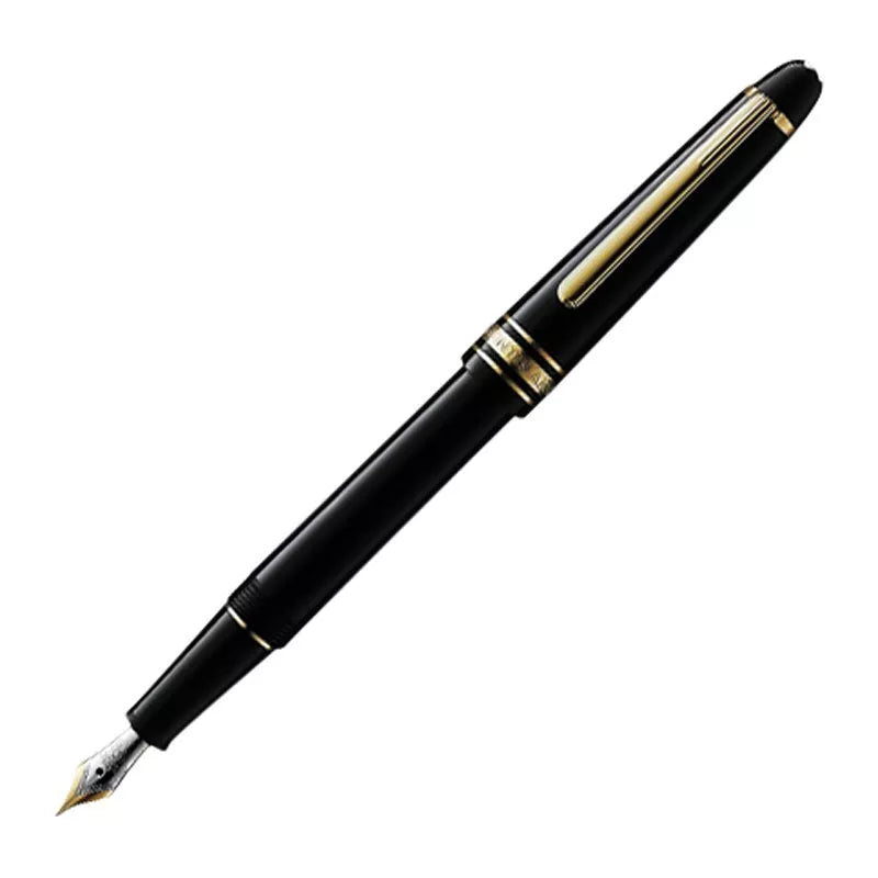 Montblanc Meisterstück Classique fountain pen black, imported from the UK