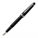 John Lewis Montblanc Meisterstück Platinum Line Classique Fountain Pen with Piston Converter, Black- Buy online at McGrocer