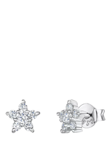 John Lewis Jools by Jenny Brown Small Cubic Zirconia Stud Earrings- Buy online at McGrocer