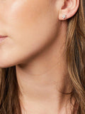 Jools by Jenny Brown cubic zirconia star stud earrings small (British brand)