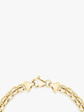 IBB 9ct yellow gold rollerball bracelet 19cm, UK version